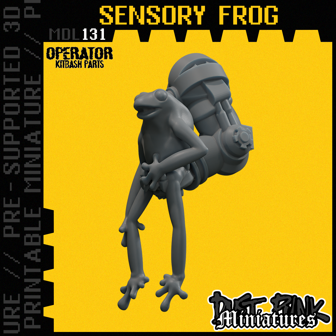 MDL131 SENSORY FROG [PRE-SUPPORTED]